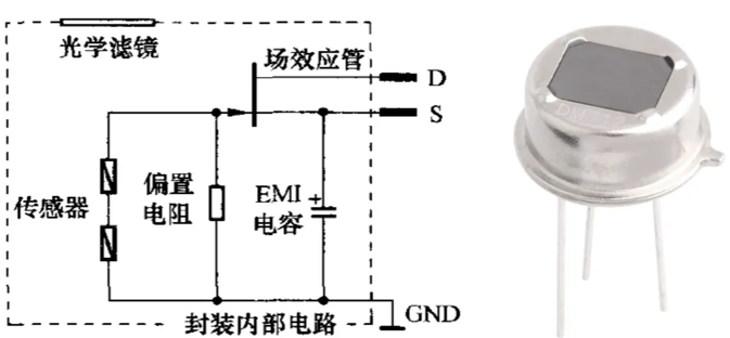 红外传感器的电压