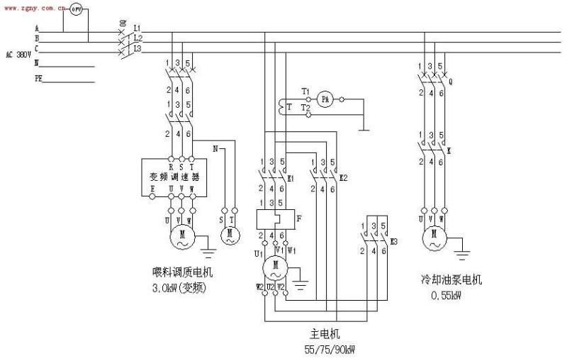 拉床电气原理图片大全